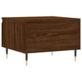 Miniatyrbilde 8 av 11: vidaXL Salongbord 2 stk brun eik 50x46x35 cm konstruert tre