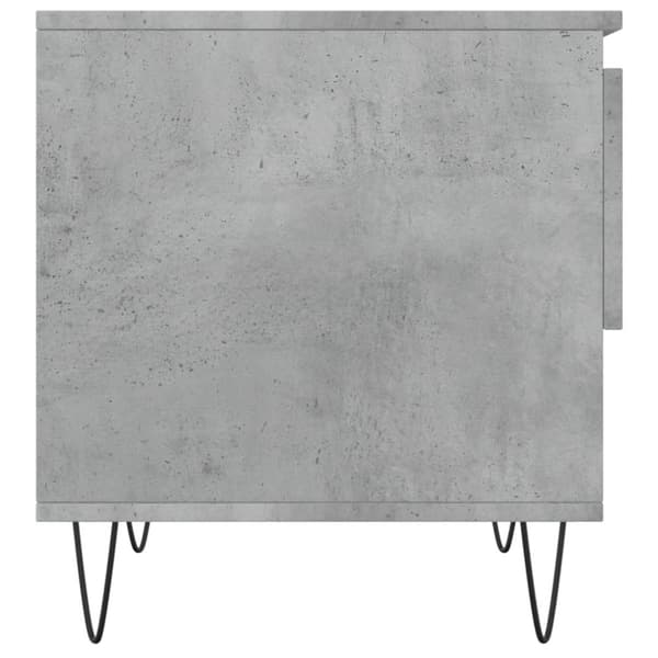 vidaXL Salongbord betonggrå 50x46x50 cm konstruert tre