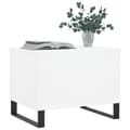Miniatyrbild 4 av 11: vidaXL Soffbord vit 60x44,5x45 cm konstruerat trä