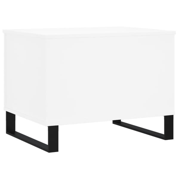 vidaXL Soffbord vit 60x44,5x45 cm konstruerat trä