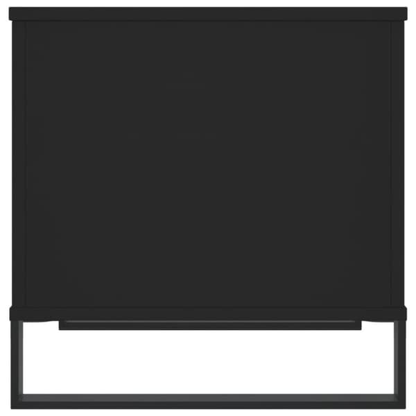 vidaXL Salongbord svart 60x44,5x45 cm konstruert tre