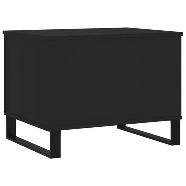 vidaXL Salongbord svart 60x44,5x45 cm konstruert tre