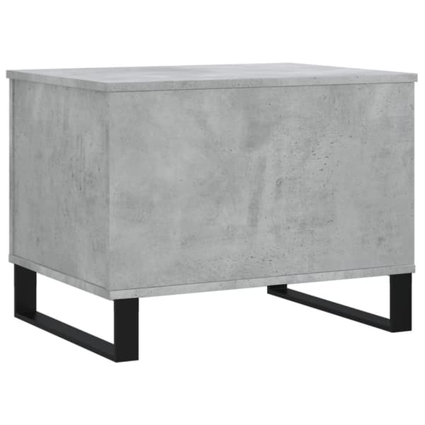 vidaXL Soffbord betonggrå 60x44,5x45 cm konstruerat trä