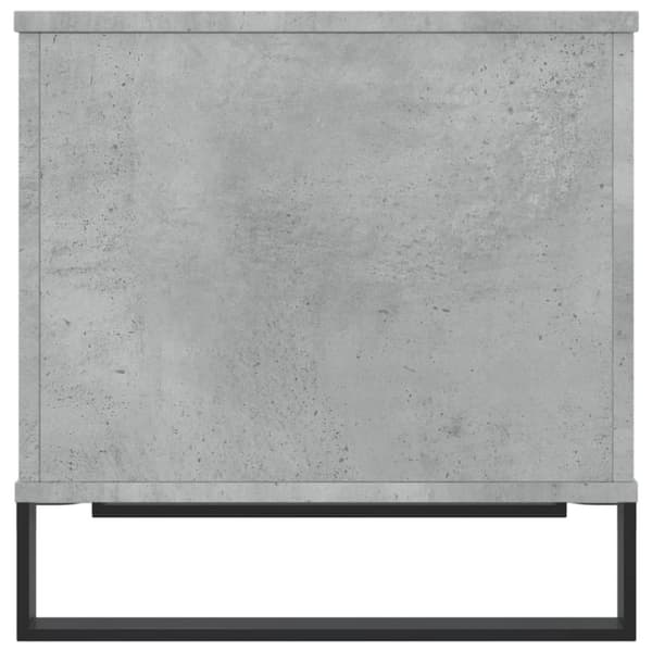 vidaXL Soffbord betonggrå 60x44,5x45 cm konstruerat trä
