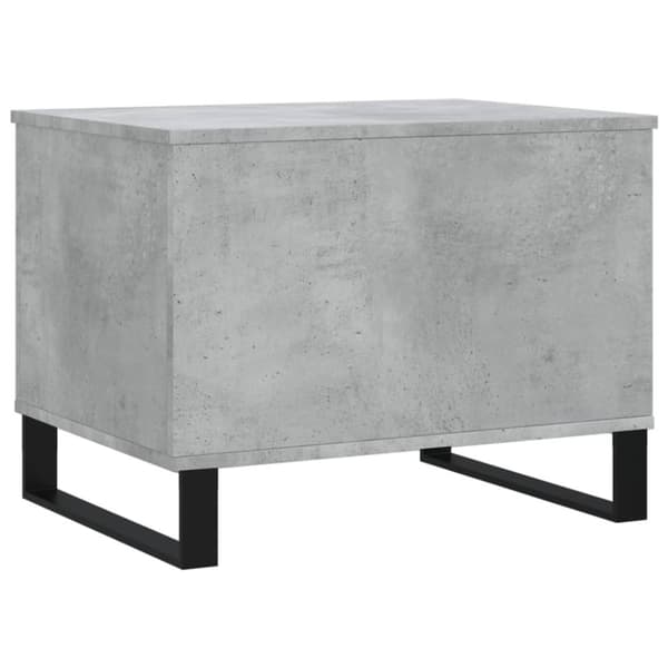 vidaXL Soffbord betonggrå 60x44,5x45 cm konstruerat trä