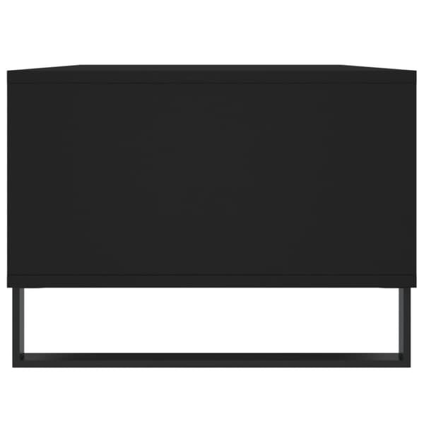 vidaXL sofabord 90x50x36,5 cm konstrueret træ sort