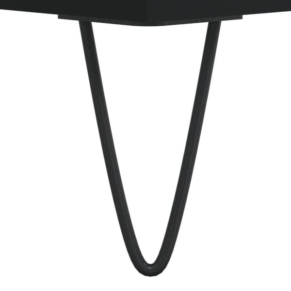 vidaXL sofabord 90x50x36,5 cm konstrueret træ sort
