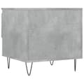 Pikkukuva 8 / 11: vidaXL Sohvapöytä betoninharmaa 50x46x50 cm tekninen puu