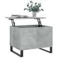 Miniatyrbillede 3 af 11: vidaXL sofabord 60x44,5x45 cm konstrueret træ betongrå