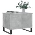 Miniatyrbillede 4 af 11: vidaXL sofabord 60x44,5x45 cm konstrueret træ betongrå