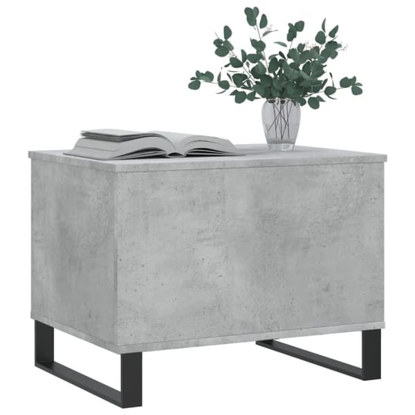 vidaXL sofabord 60x44,5x45 cm konstrueret træ betongrå