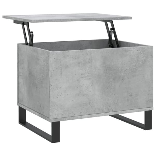 vidaXL sofabord 60x44,5x45 cm konstrueret træ betongrå