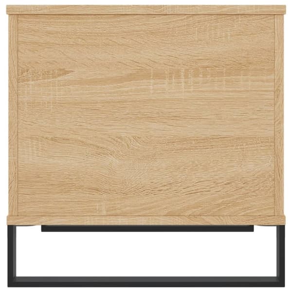 vidaXL Salongbord sonoma eik 60x44,5x45 cm konstruert tre