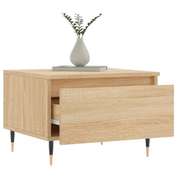 vidaXL Sohvapöydät 2 kpl Sonoma-tammi 50x46x35 cm tekninen puu