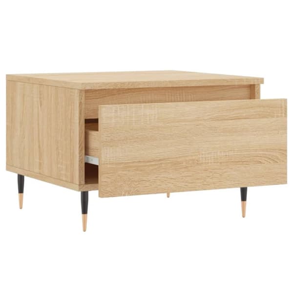 vidaXL Sohvapöydät 2 kpl Sonoma-tammi 50x46x35 cm tekninen puu