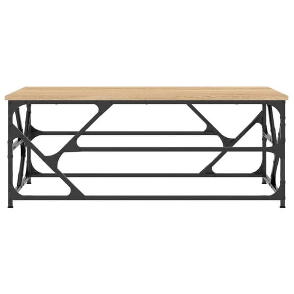 vidaXL sofabord 100x50x40 cm konstrueret træ sonoma-eg