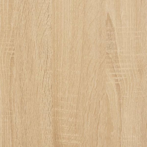 vidaXL konsolbord 75x40x75 cm konstrueret træ sonoma-eg