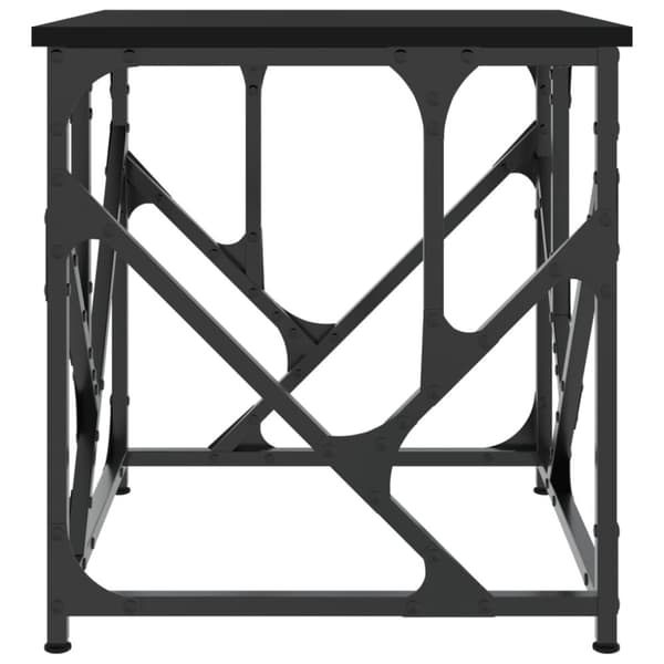 vidaXL sofabord 45x45x47,5 cm konstrueret træ sort