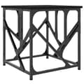 Miniatyrbillede 5 af 9: vidaXL sofabord 45x45x47,5 cm konstrueret træ sort