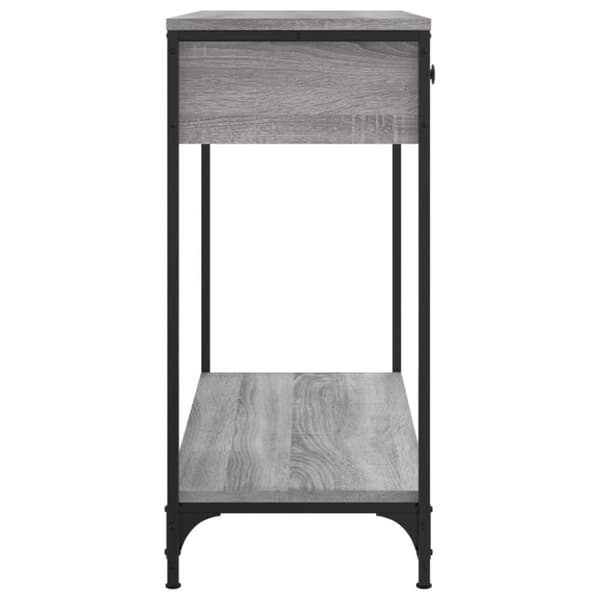 vidaXL Konsolipöytä harmaa Sonoma 75x34,5x75 cm tekninen puu
