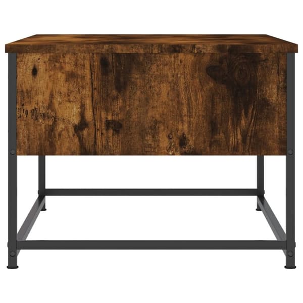 vidaXL sofabord 100x51x40 cm konstrueret træ røget egetræsfarve