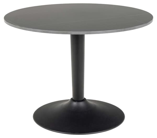 Malta sofabord Ø60cm keramik sort.