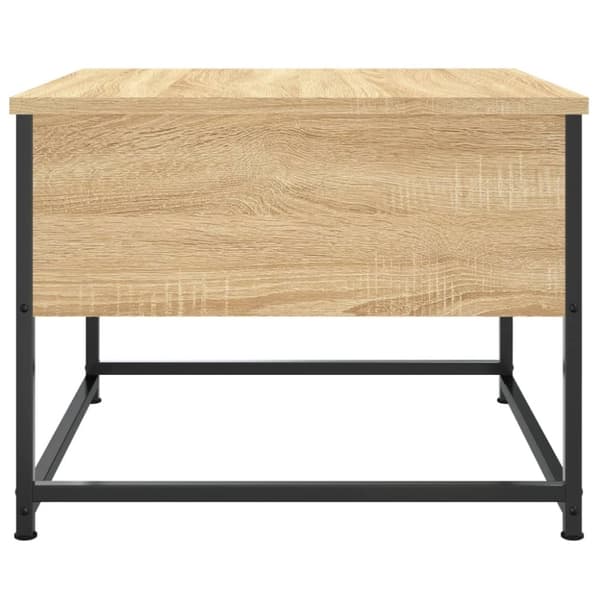 vidaXL Salongbord sonoma eik 51x51x40 cm konstruert tre