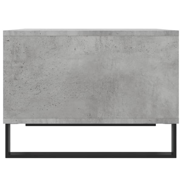 vidaXL Soffbord betonggrå 60x50x36,5 cm konstruerat trä