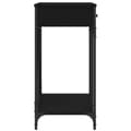 Miniatyrbilde 7 av 11: vidaXL Konsollbord svart 100x39x78,5 cm konstruert tre