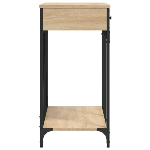 vidaXL Sohvapöytä Sonoma-tammi 100x39x78,5 cm tekninen puu
