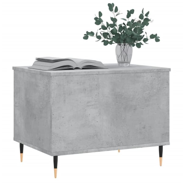 vidaXL sofabord 60x44,5x45 cm konstrueret træ betongrå