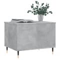 Miniatyrbillede 3 af 11: vidaXL sofabord 60x44,5x45 cm konstrueret træ betongrå