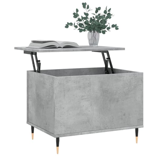 vidaXL sofabord 60x44,5x45 cm konstrueret træ betongrå