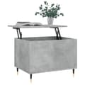Miniatyrbillede 4 af 11: vidaXL sofabord 60x44,5x45 cm konstrueret træ betongrå