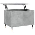 Miniatyrbillede 1 af 11: vidaXL sofabord 60x44,5x45 cm konstrueret træ betongrå