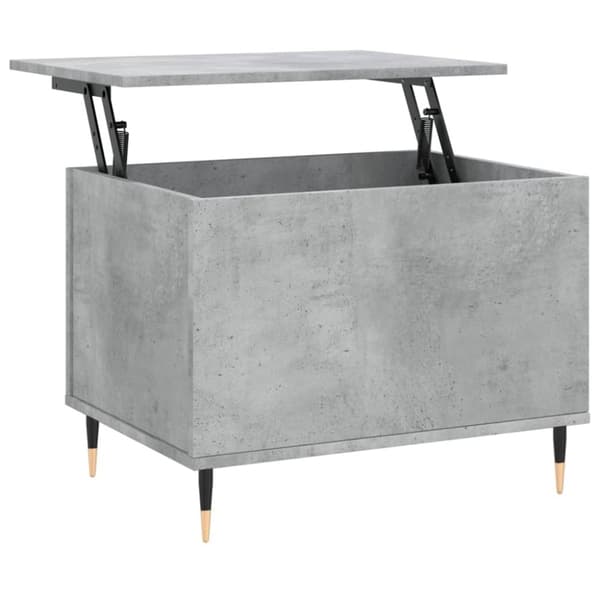 vidaXL sofabord 60x44,5x45 cm konstrueret træ betongrå