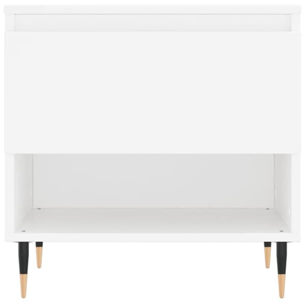 vidaXL Sohvapöydät 2 kpl valkoinen 50x46x50 cm tekninen puu