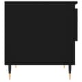 Miniatyrbilde 8 av 11: vidaXL Salongbord 2 stk svart 50x46x50 cm konstruert tre