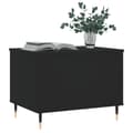 Miniatyrbillede 3 af 11: vidaXL sofabord 60x44,5x45 cm konstrueret træ sort