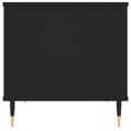 Miniatyrbillede 7 af 11: vidaXL sofabord 60x44,5x45 cm konstrueret træ sort