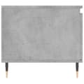 Miniatyrbilde 7 av 11: vidaXL Salongbord betonggrå 100x50x45 cm konstruert tre