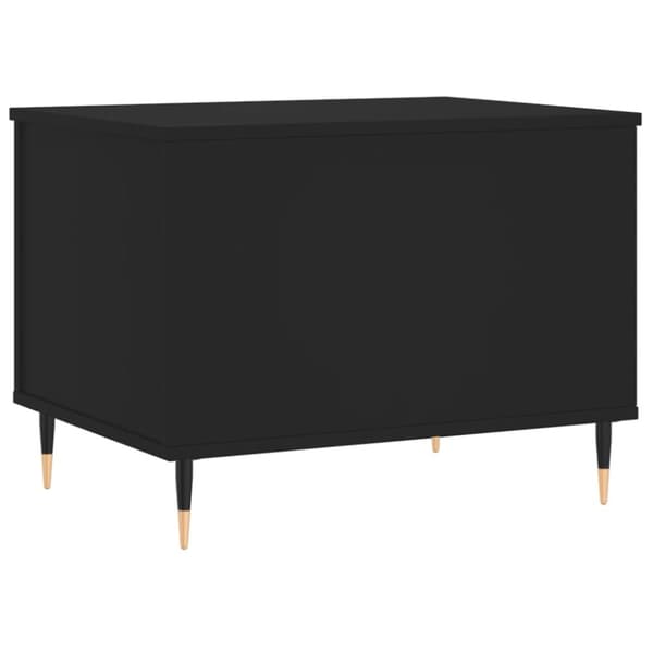 vidaXL Soffbord svart 60x44,5x45 cm konstruerat trä