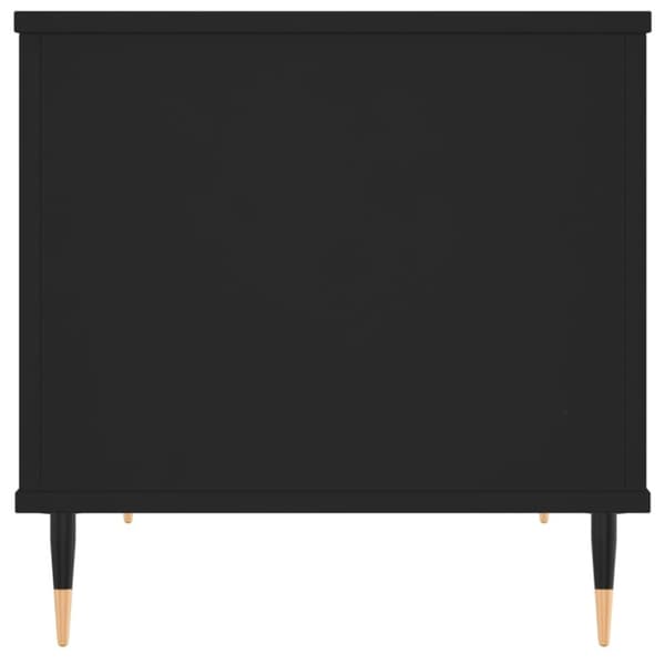 vidaXL Soffbord svart 60x44,5x45 cm konstruerat trä