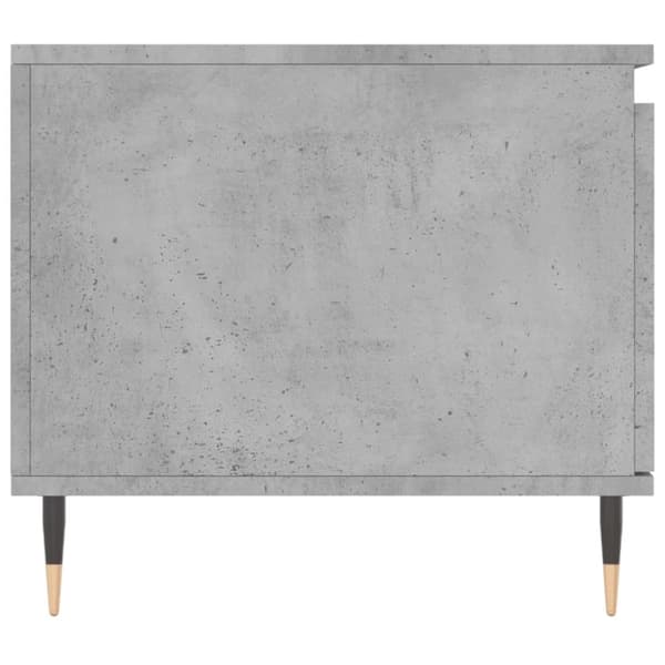 vidaXL sofabord 100x50x45 cm konstrueret træ betongrå