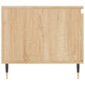 Pikkukuva 7 / 11: vidaXL Sohvapöytä Sonoma-tammi 100x50x45 cm tekninen puu