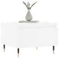 Miniatyrbillede 3 af 11: vidaXL sofabord 50x46x35 cm konstrueret træ hvid