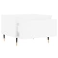 Miniatyrbillede 6 af 11: vidaXL sofabord 50x46x35 cm konstrueret træ hvid