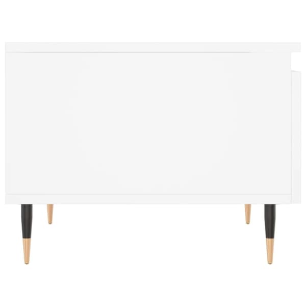 vidaXL sofabord 50x46x35 cm konstrueret træ hvid