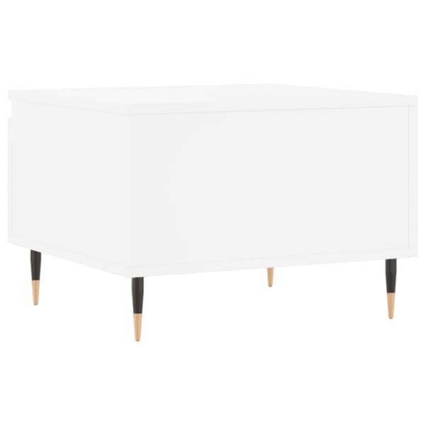 vidaXL sofabord 50x46x35 cm konstrueret træ hvid