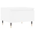 Miniatyrbillede 1 af 11: vidaXL sofabord 50x46x35 cm konstrueret træ hvid